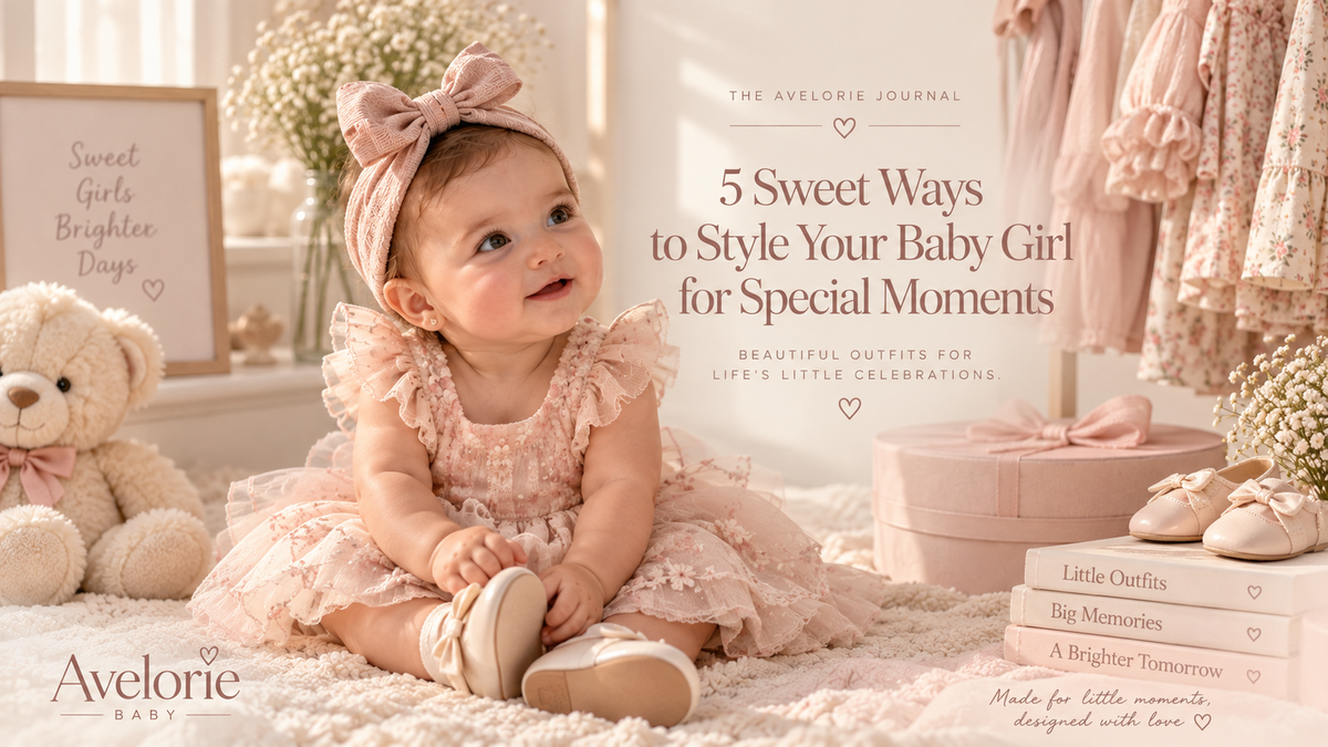 5 Sweet Ways to Style Your Baby Girl for Special Moments