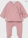 Avelorie Baby Leg warmer set newborn with bow on the side 0226639
