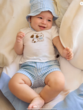 Avelorie Baby  3 piece set hat with ears 0226641