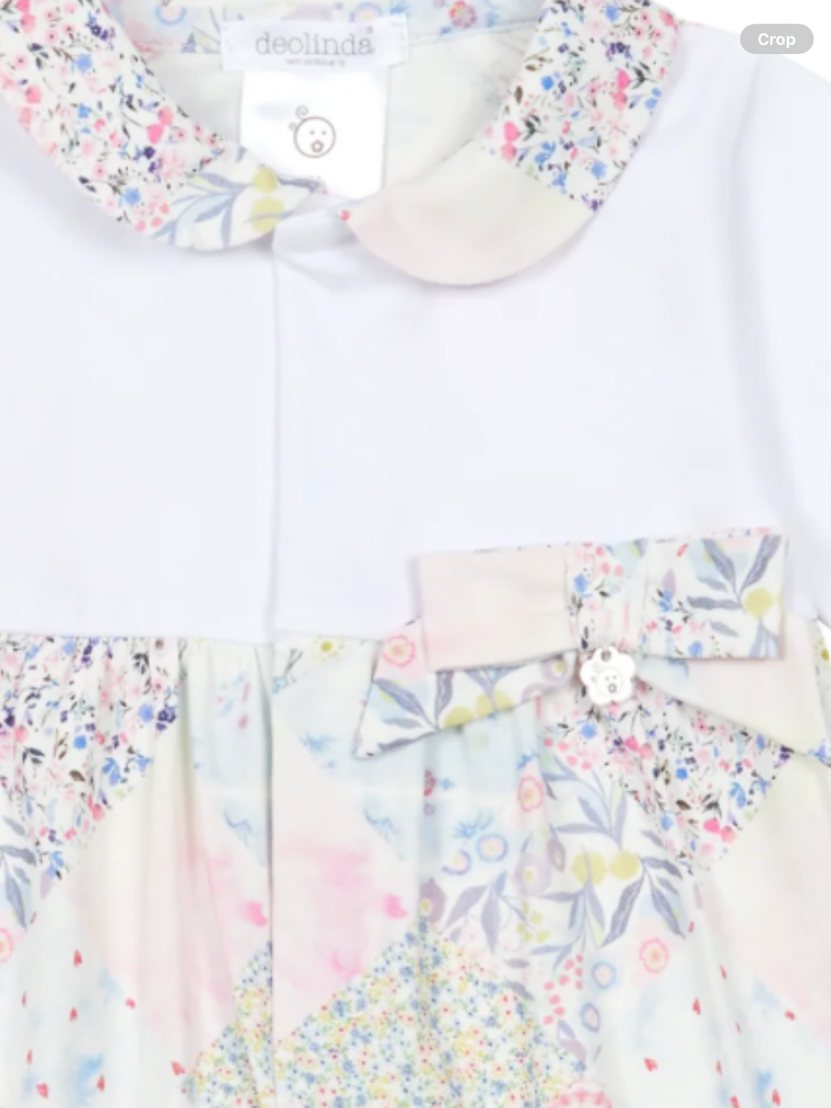 SS26 Avelorie Baby Sugar Girls Pastel Floral Babygrow.   0226645