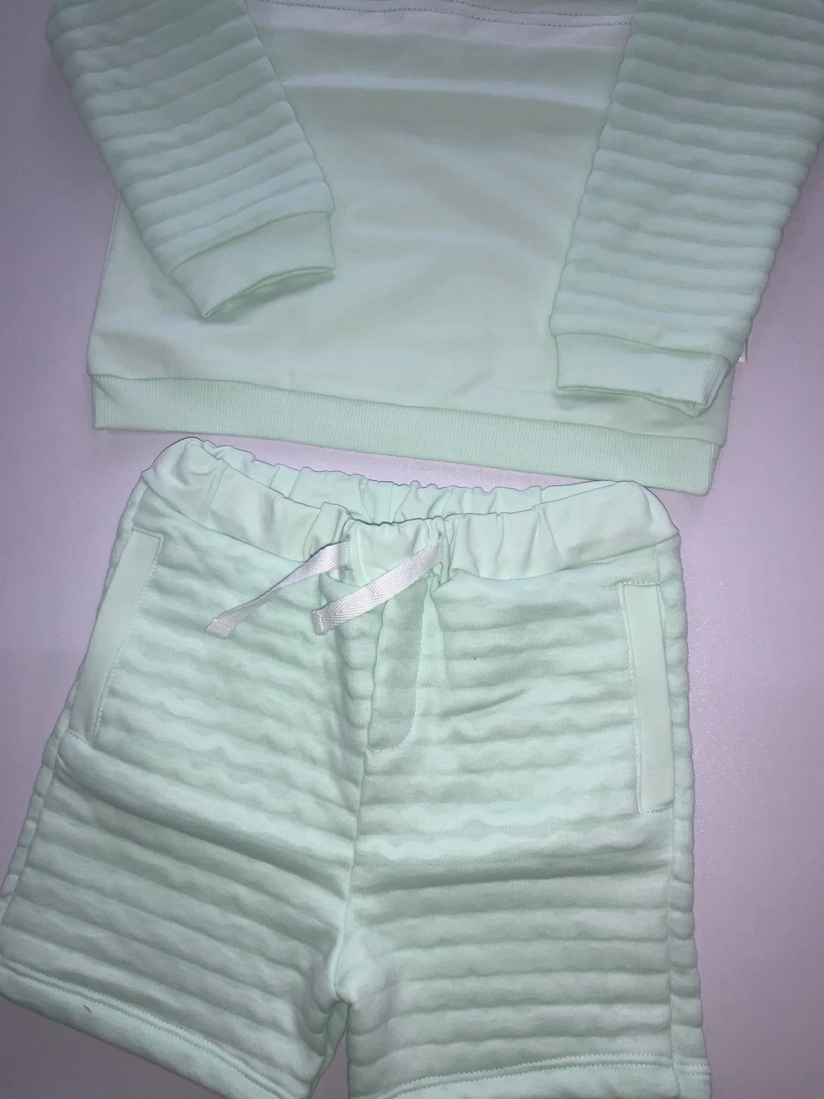 Avelorie Baby mint shorts set 0326674