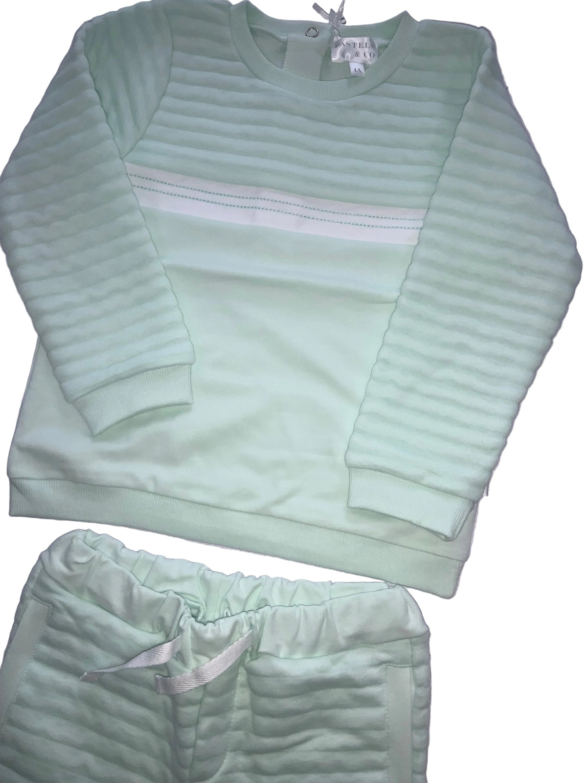 Avelorie Baby mint shorts set 0326674