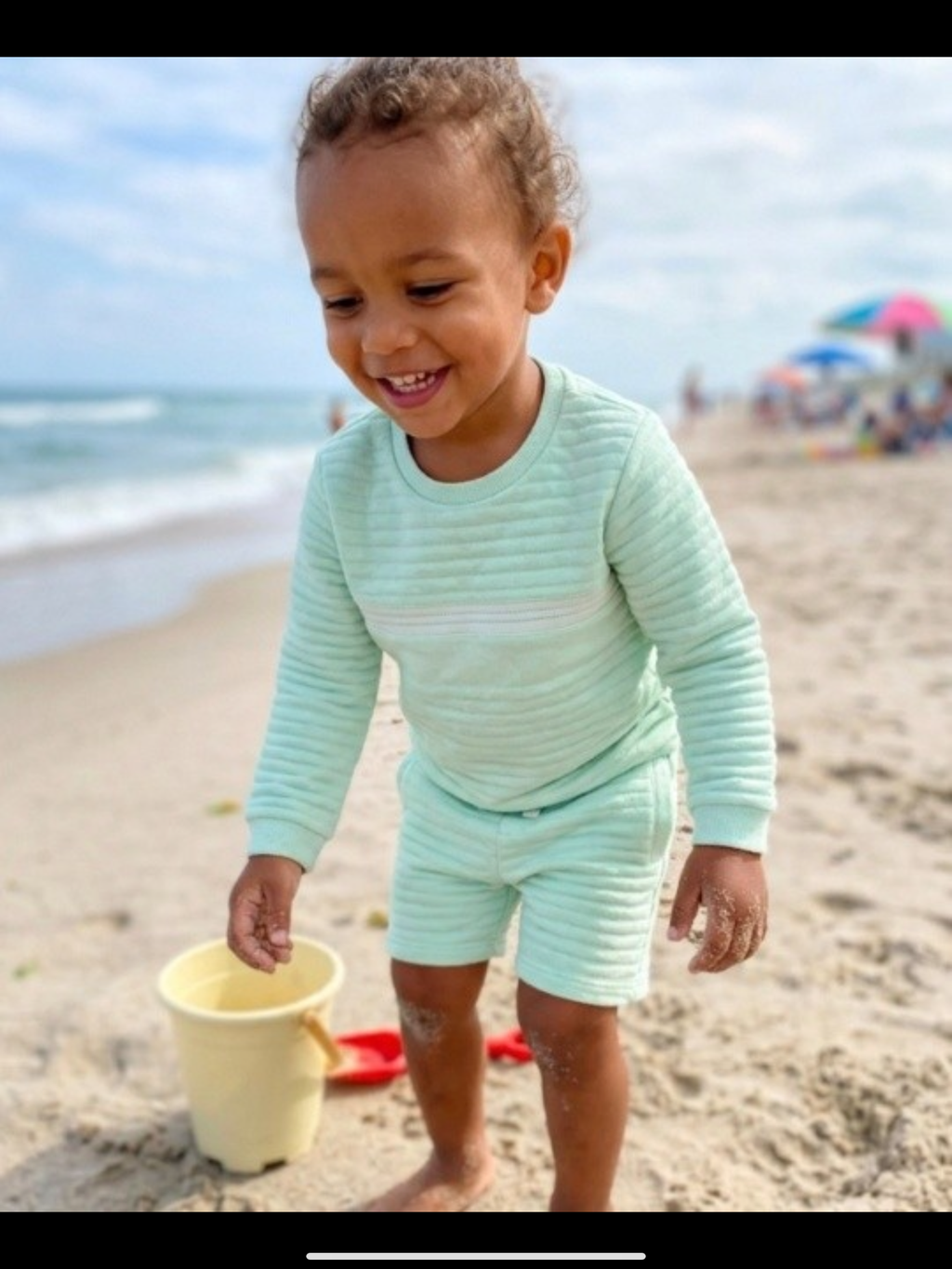 Avelorie Baby mint shorts set 0326674