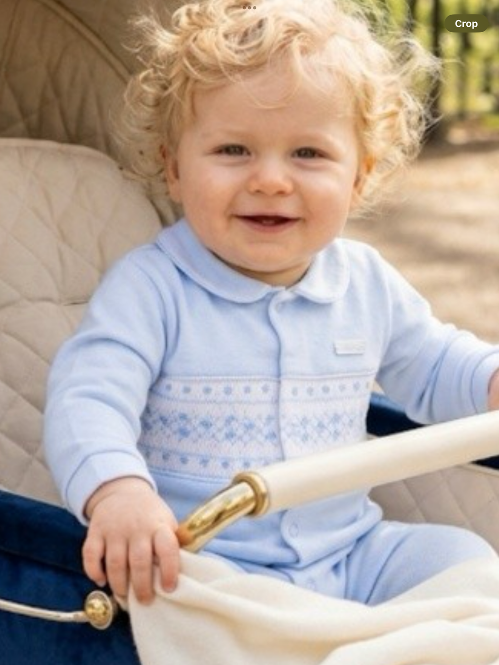Blue baby babygro 0426724