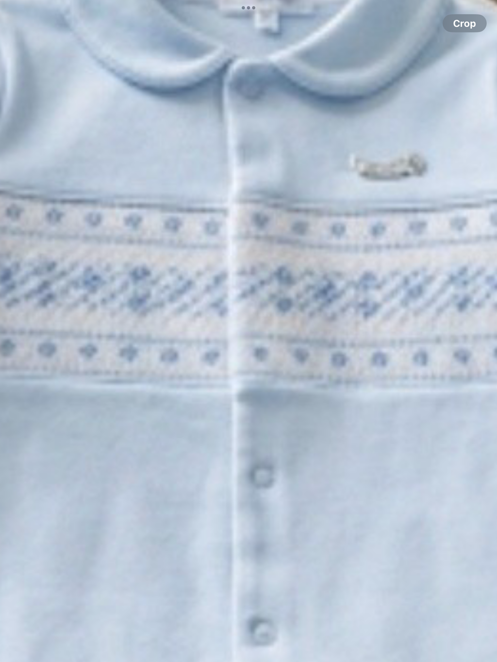 Blue baby babygro 0426724