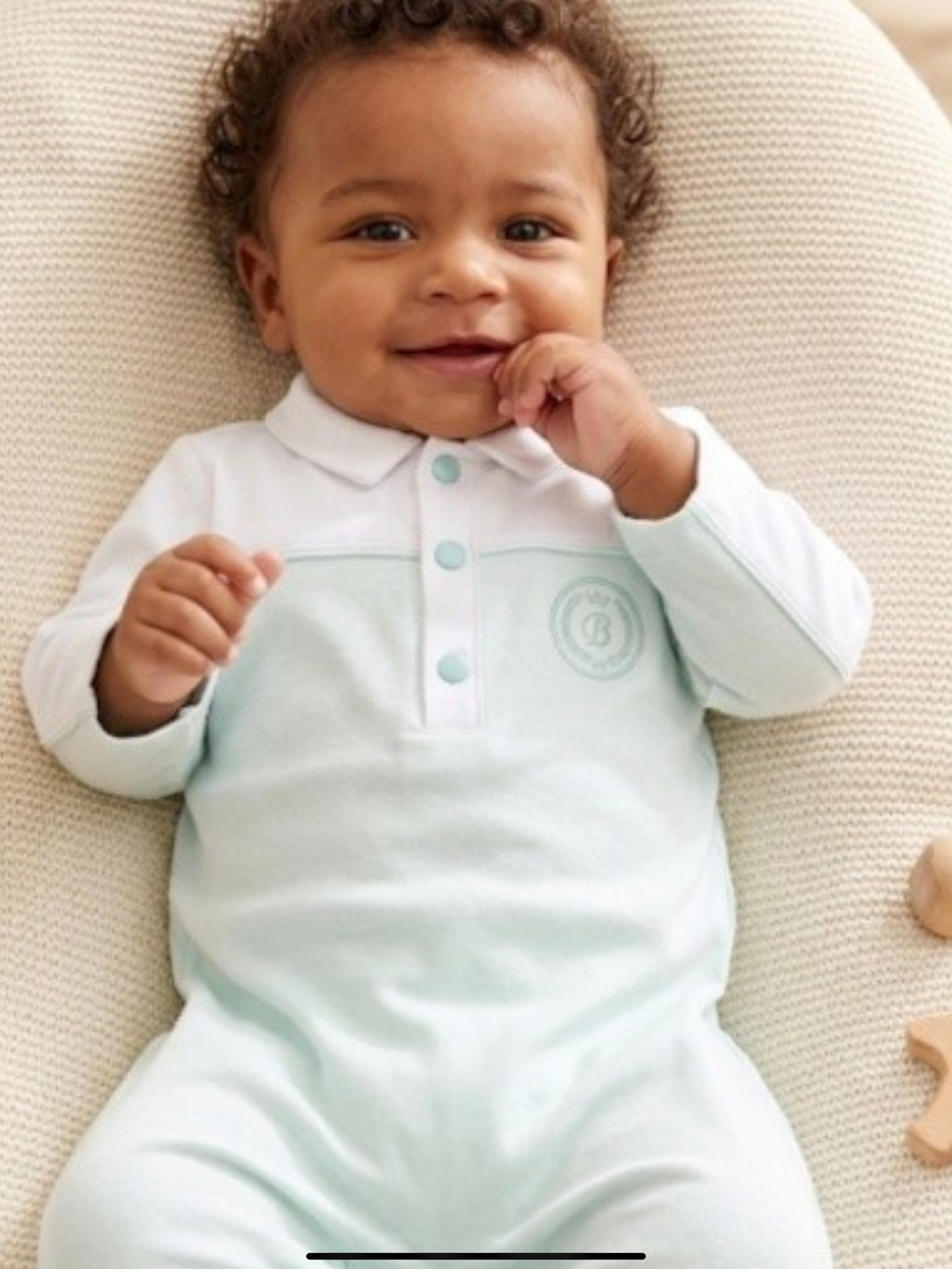 Avelorie Baby mint babygro 0426726