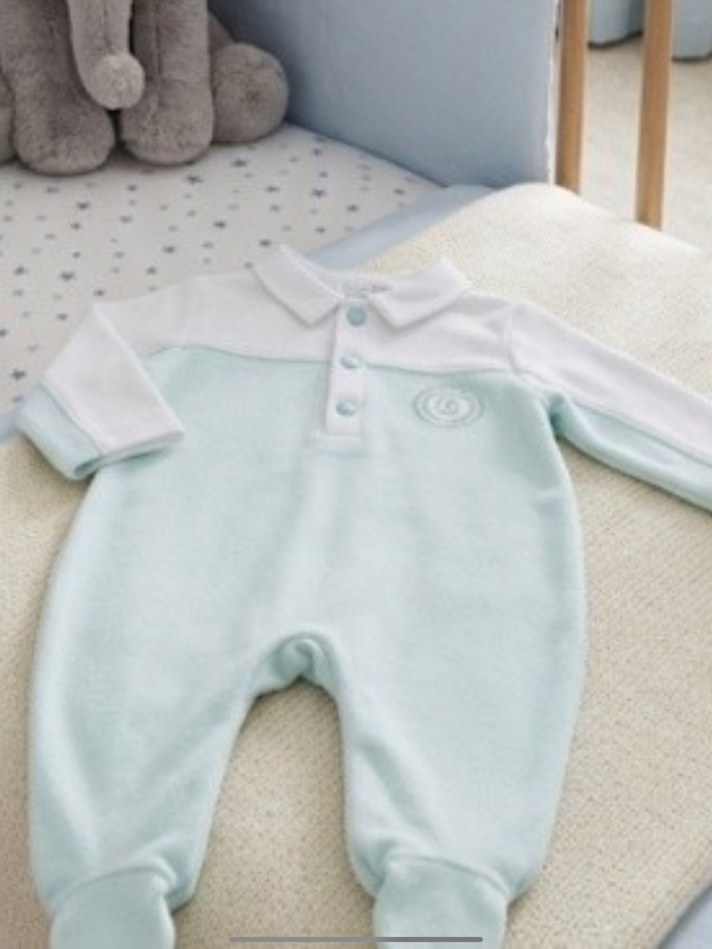 Avelorie Baby mint babygro 0426726