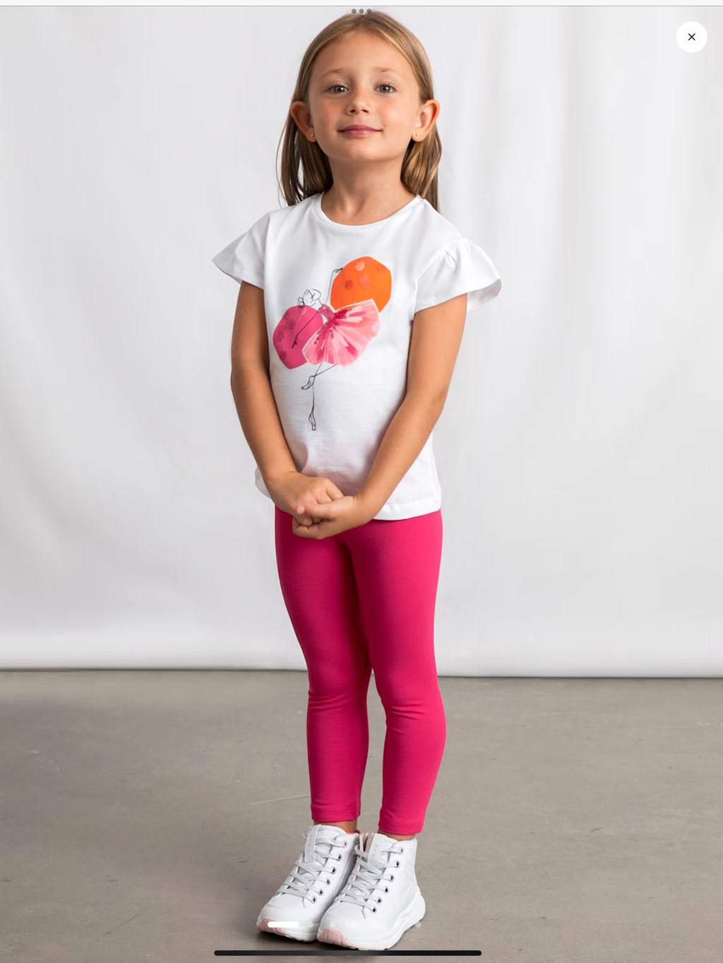 Avelorie Baby Girls' leggings and T-shirt set 0426736