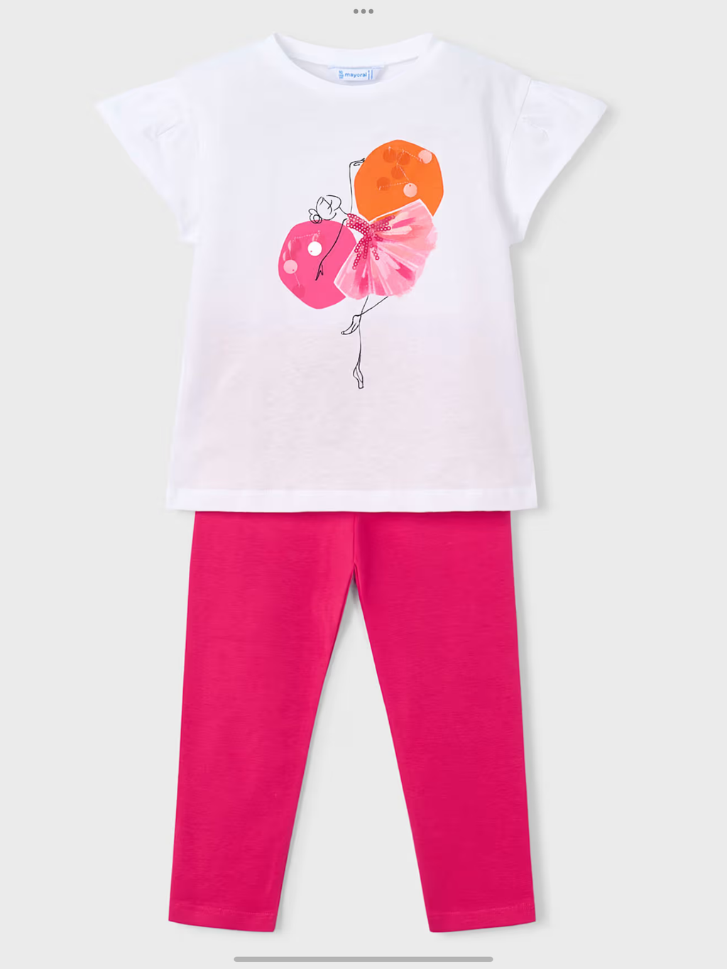 Avelorie Baby Girls' leggings and T-shirt set 0426736