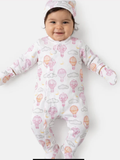 Baby Grow Hot Air Balloon Collection 3-Piece Set - Baby Pink 0626771