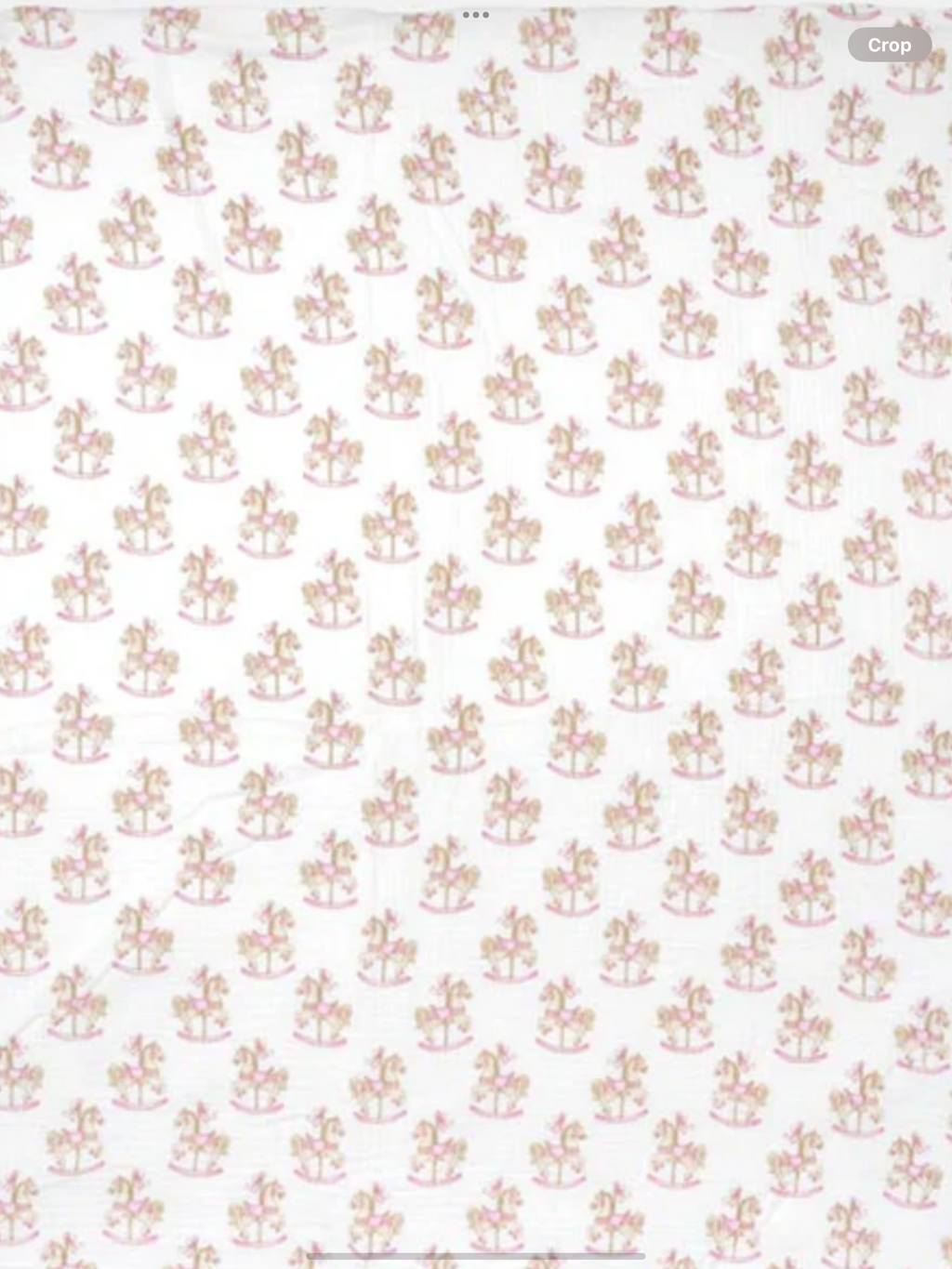 Baby Blanket Rocking Horse Collection - Baby Pink 0626774
