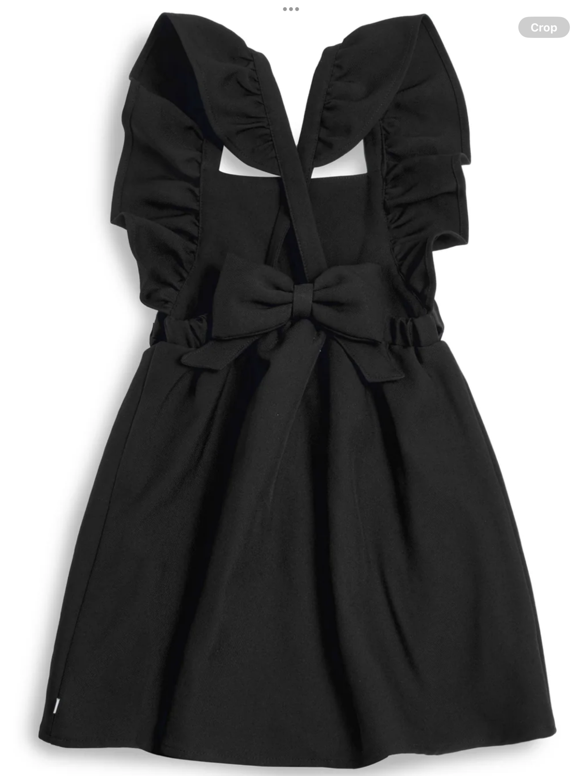 Avelorie Baby black school pinafore 0726778