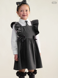 Avelorie Baby Grey Pinafore Dress 0726790