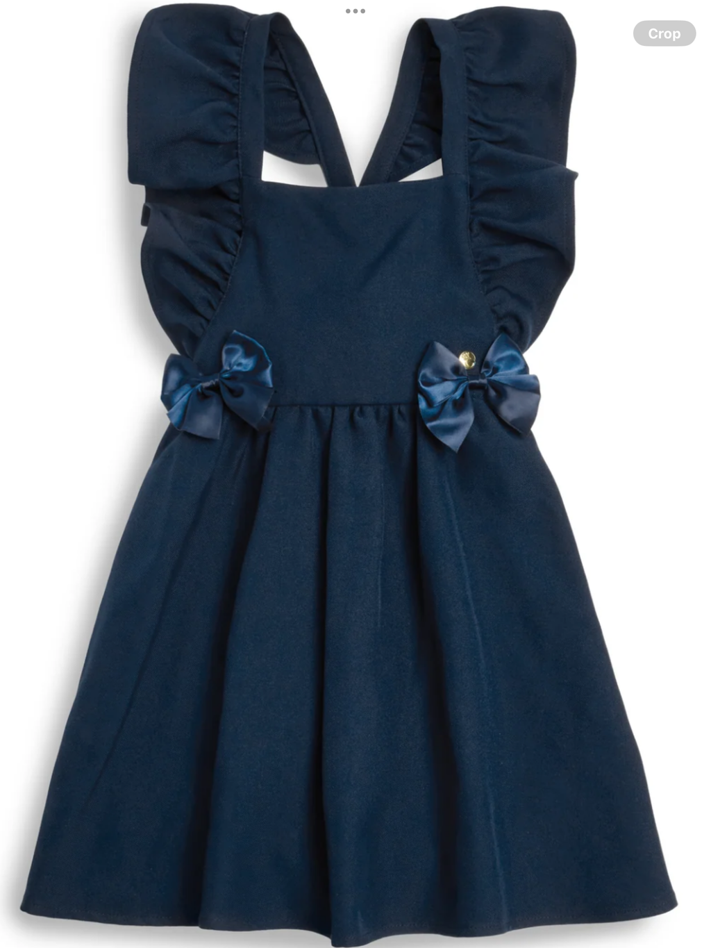 Avelorie Baby Navy Pinafore Dress 0726791