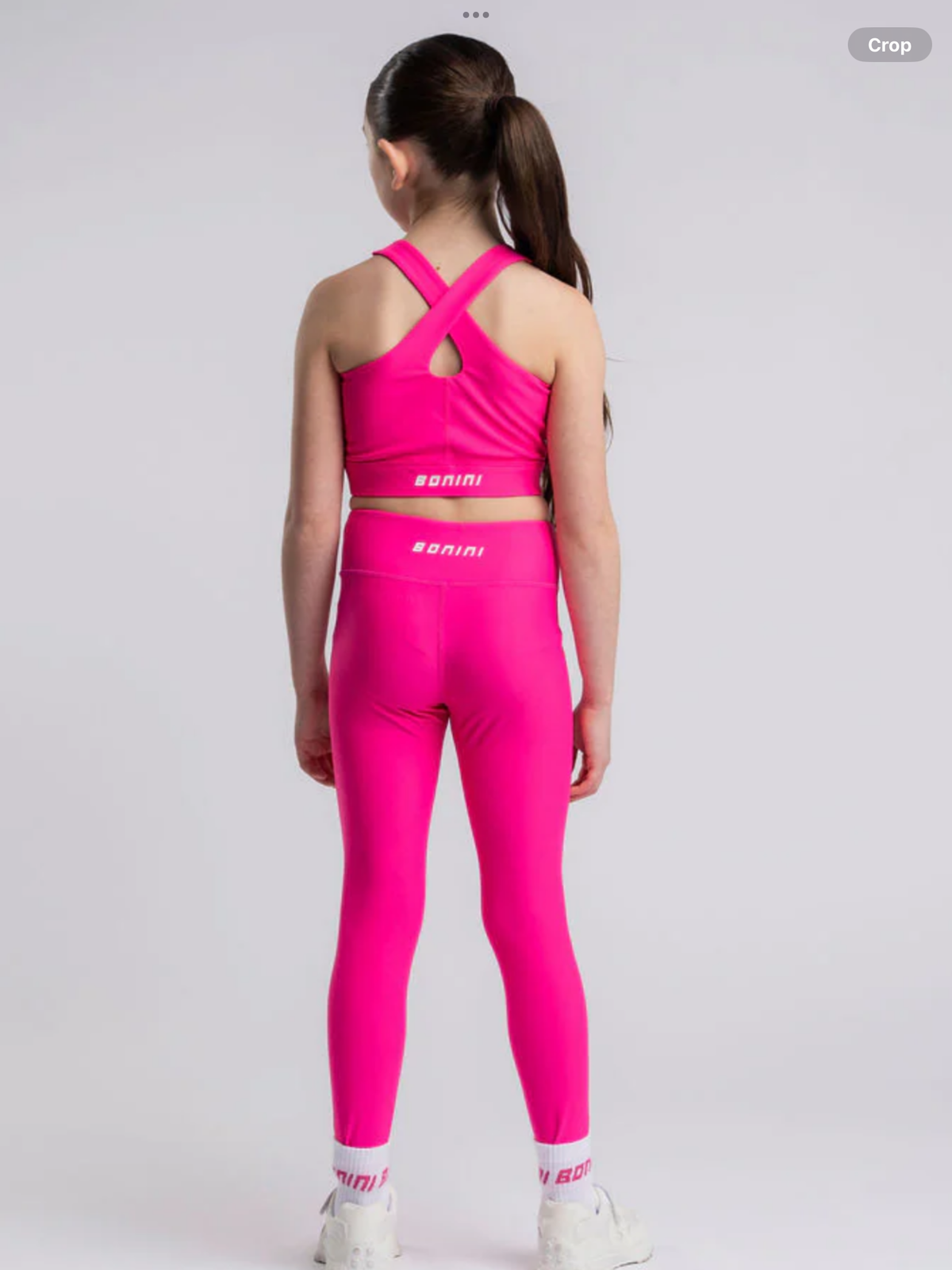 PRE ORDER Pink Aspire Crop Top 0726781