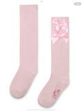 Avelorie Baby Ariel bow knee high socks 0726792