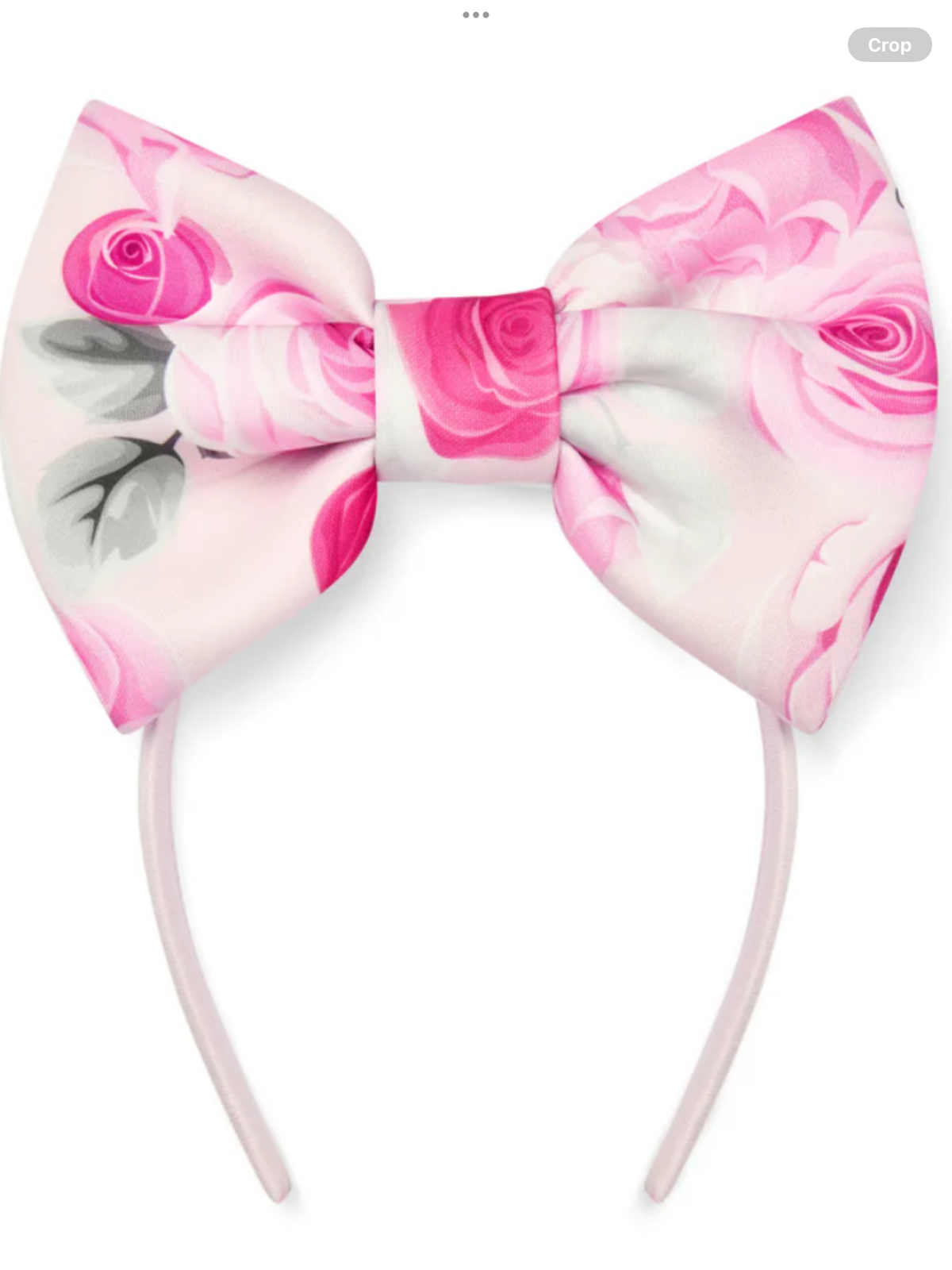 Avelorie Baby Girls 'Allie' Rose Print Bow Hairband 0726795