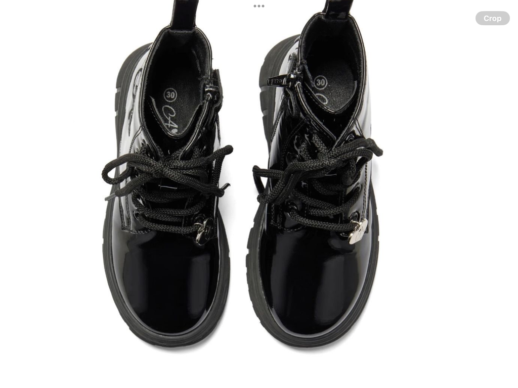 Avelorie Baby 'Selene' Black Boots 0726802