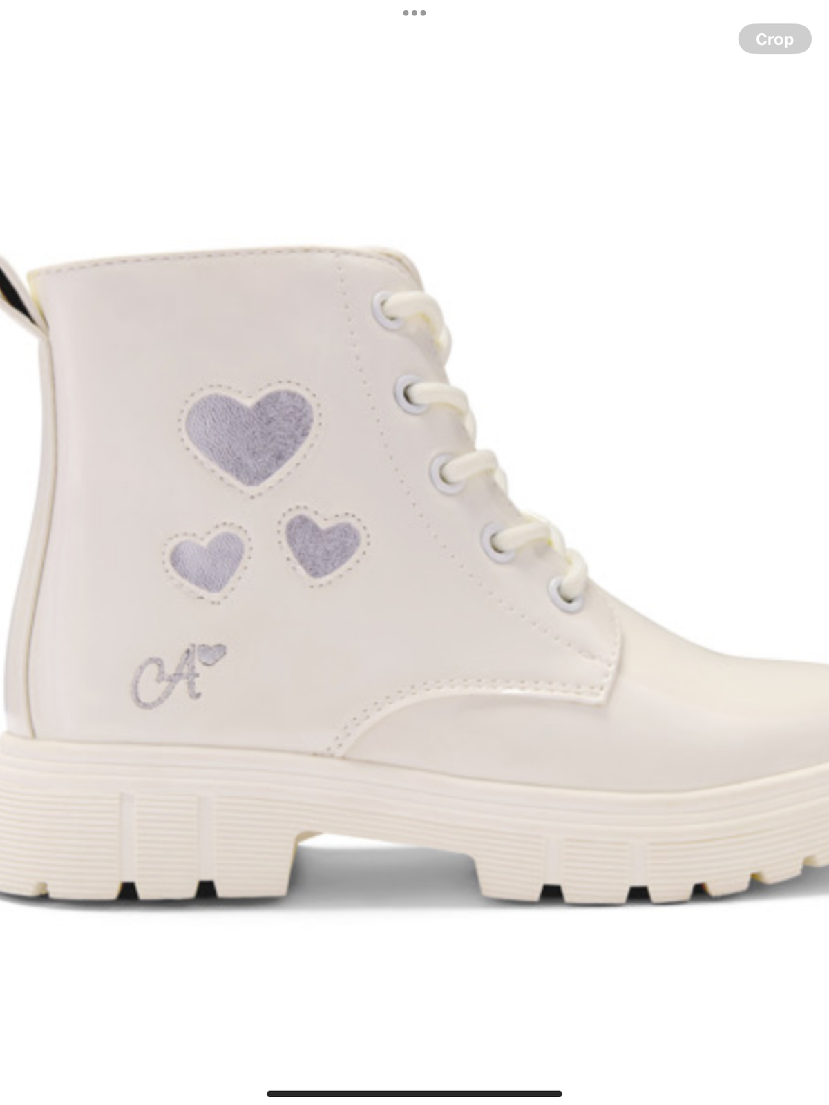 A-Dee  Amore White Boots 0726804