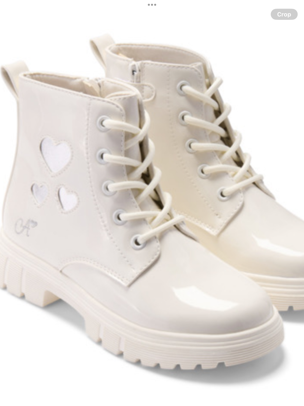 A-Dee  Amore White Boots 0726804