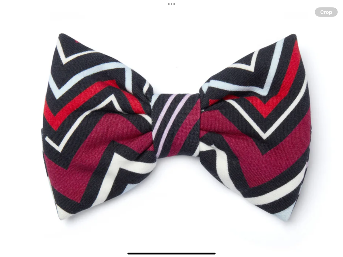 Avelorie Baby Girls 'Brianna' Navy Chevron Hairclip 0726830