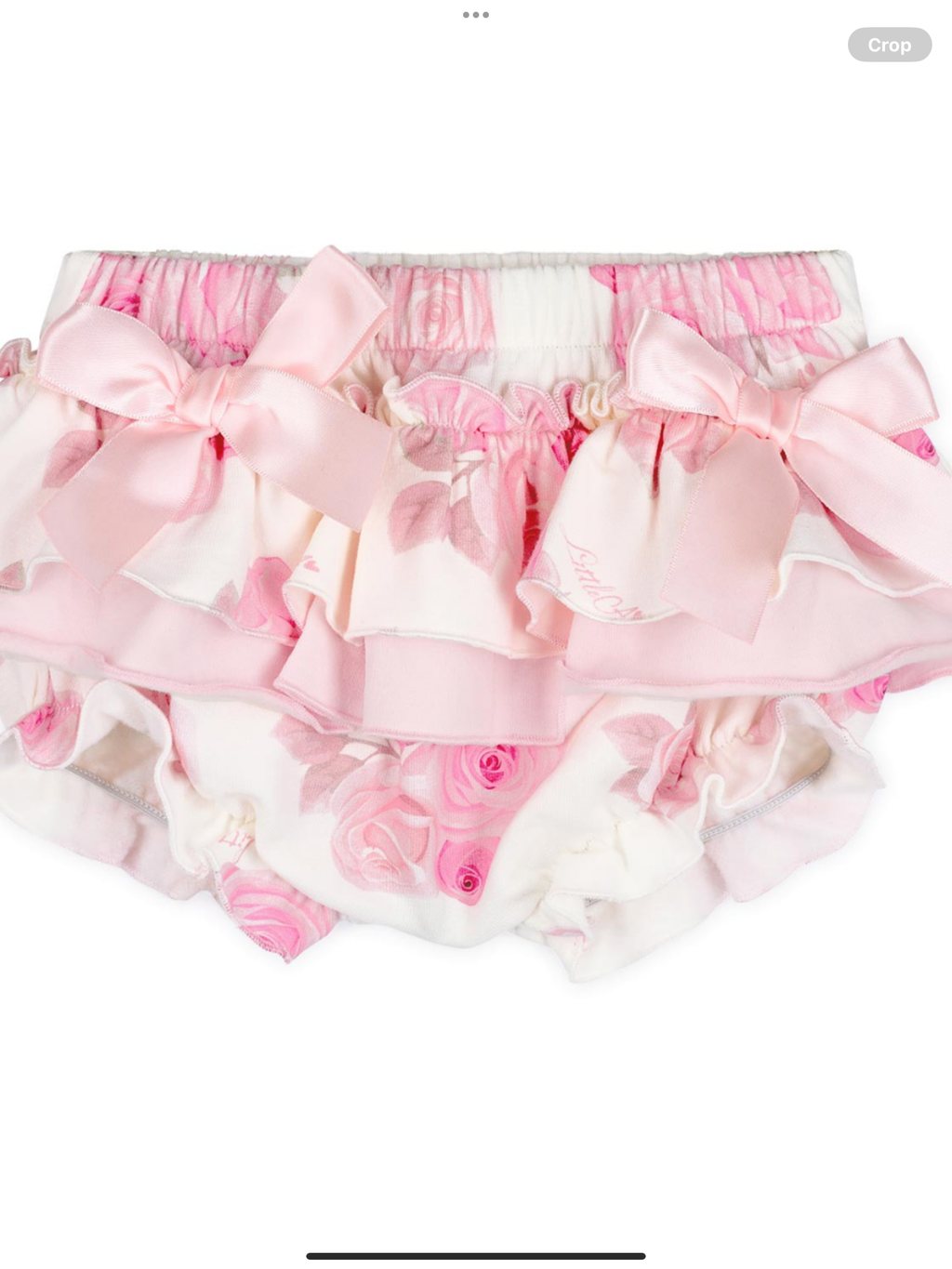 Avelorie Baby Girls Little Bloom Collection Deena Rose Print Jam Pant Set - Pale Pink 0726834