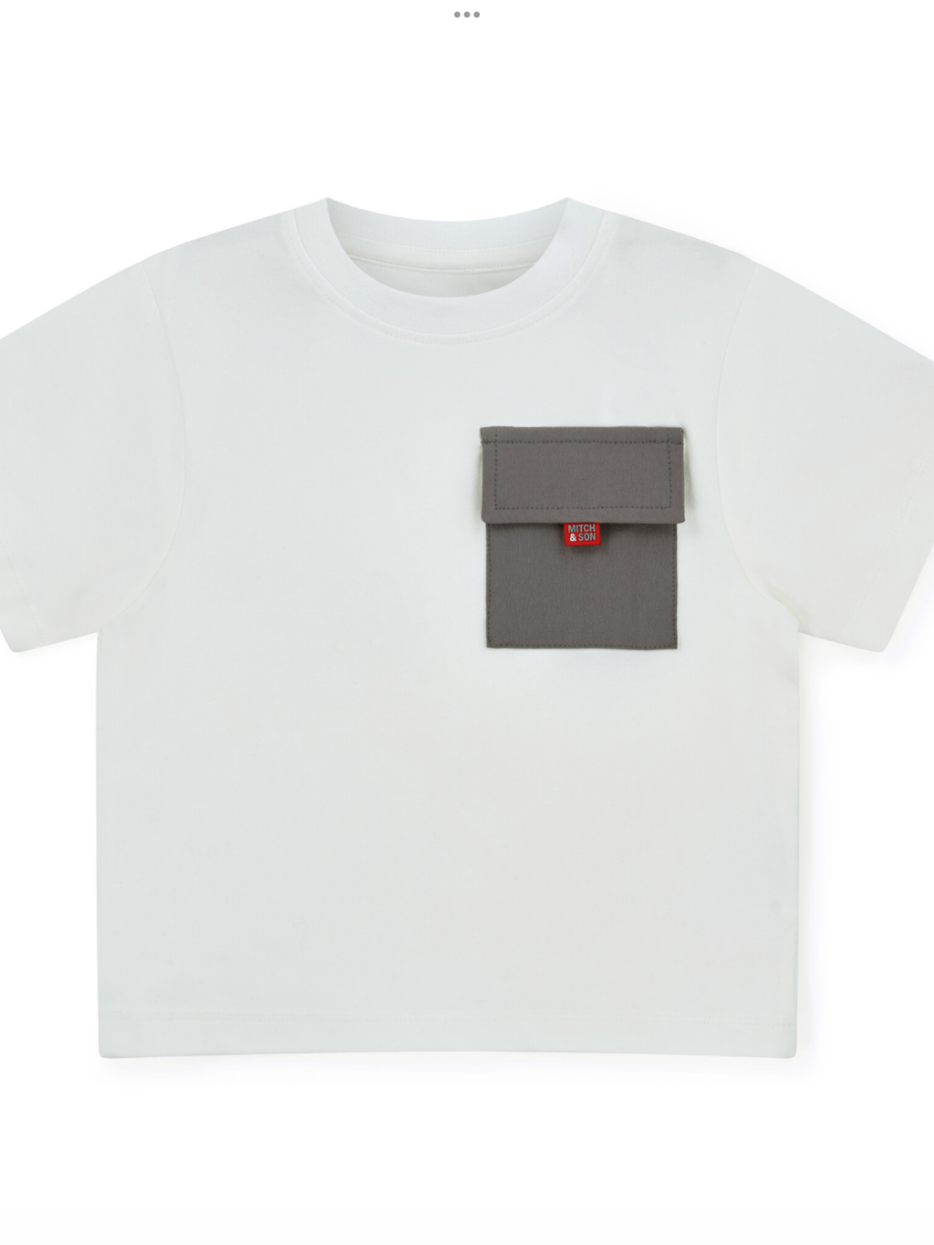 Avelorie Baby AW26 Tony Nylon Pocket Tee 0826788