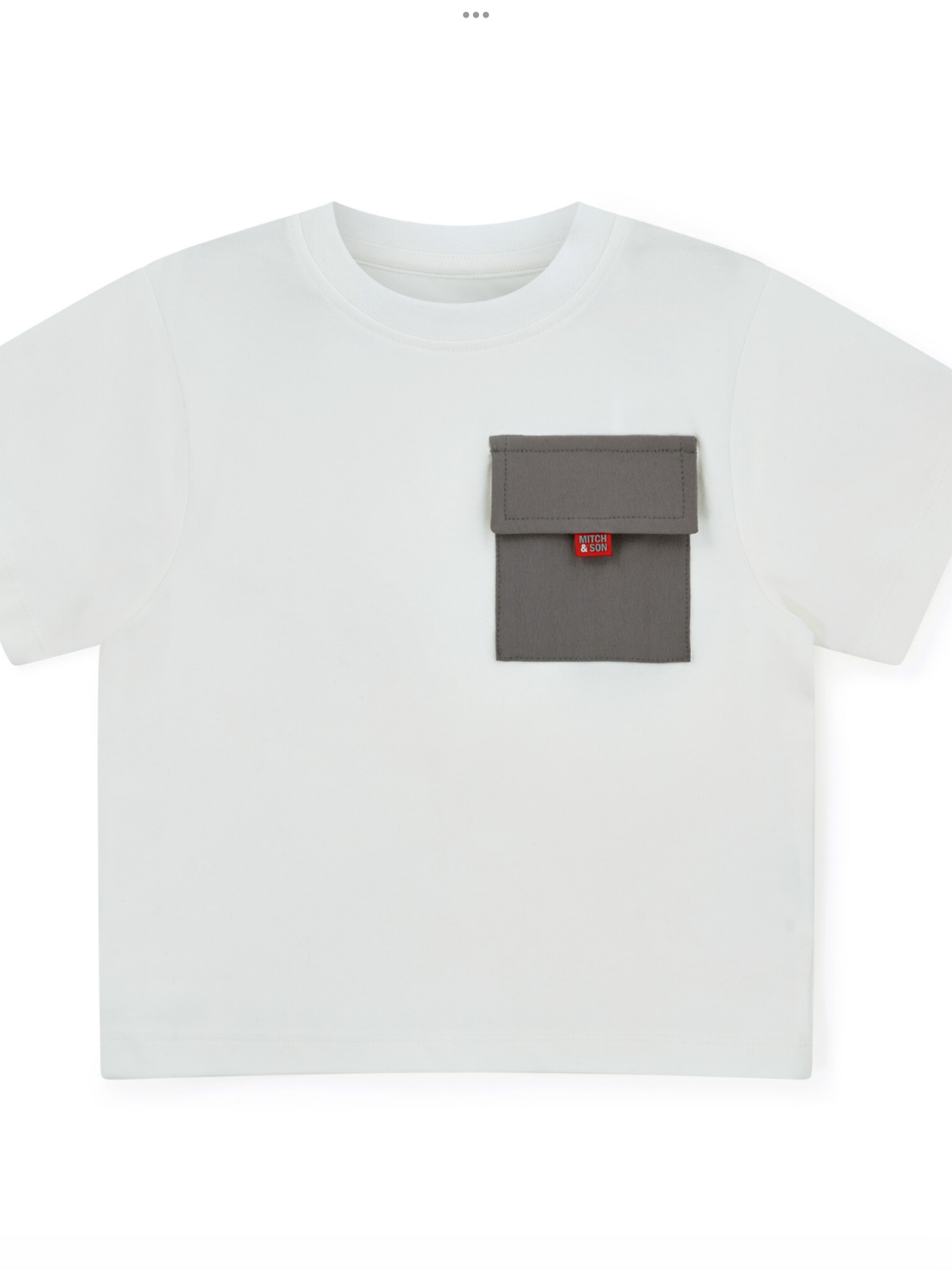 Avelorie Baby AW26 Tony Nylon Pocket Tee 0826788