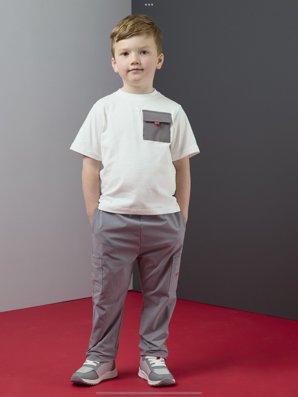 Avelorie Baby AW26 Tony Nylon Pocket Tee 0826788