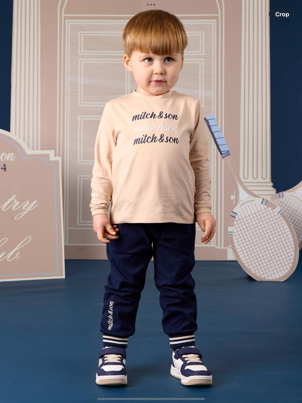 Avelorie Baby Classic Collection Sullivan Twill Trousers - Dark Navy 0826791