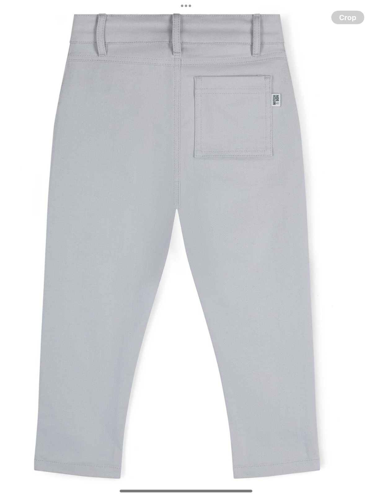 Avelorie Baby Dynamic Grey Collection Trace Twill Trouser - Grey Chip 0826792