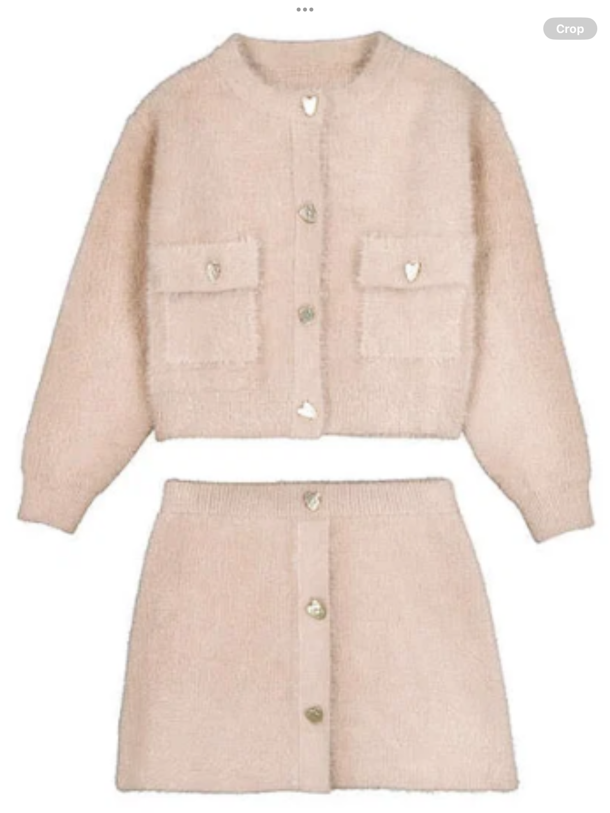 Avelorie Baby AW26 Mini Tricot Skirt Set 4935 Beige    0826801