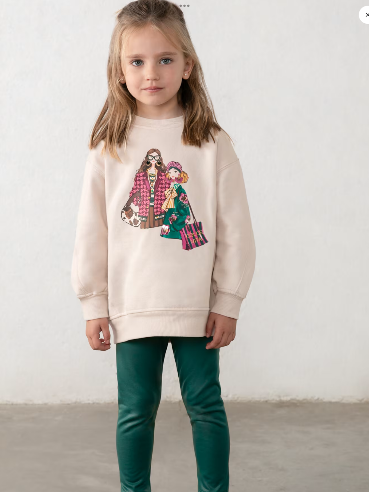 Avelorie Baby Girls' leggings and sweatshirt set 0826805