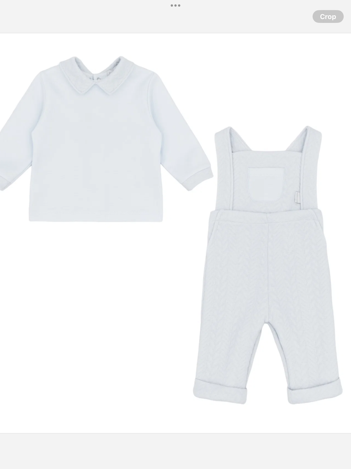 Avelorie Baby Boys Charlie Dungaree Set Blue PA-30-01C   0826806