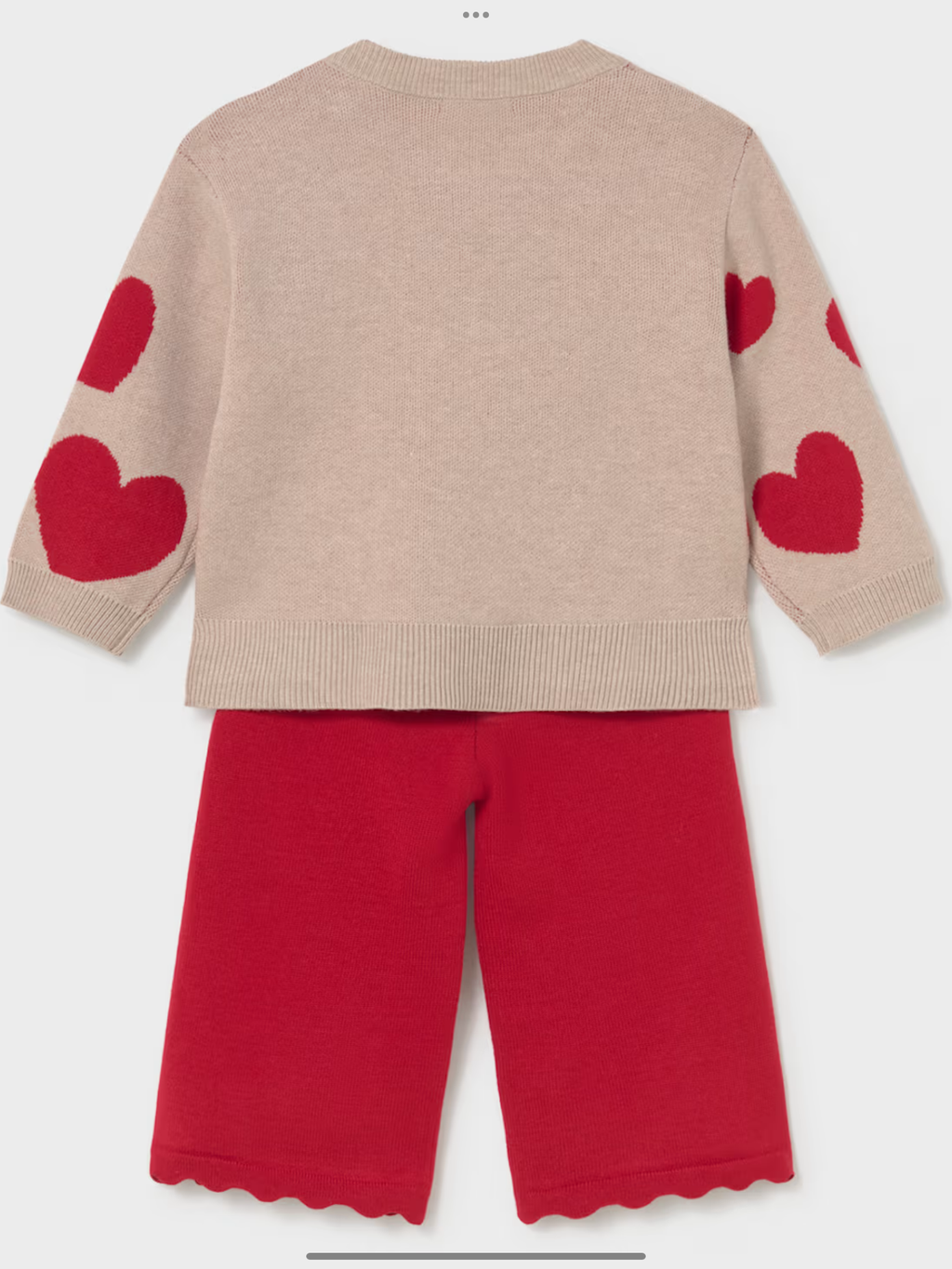 Avelorie Baby  heart trousers and jumper set 0826824