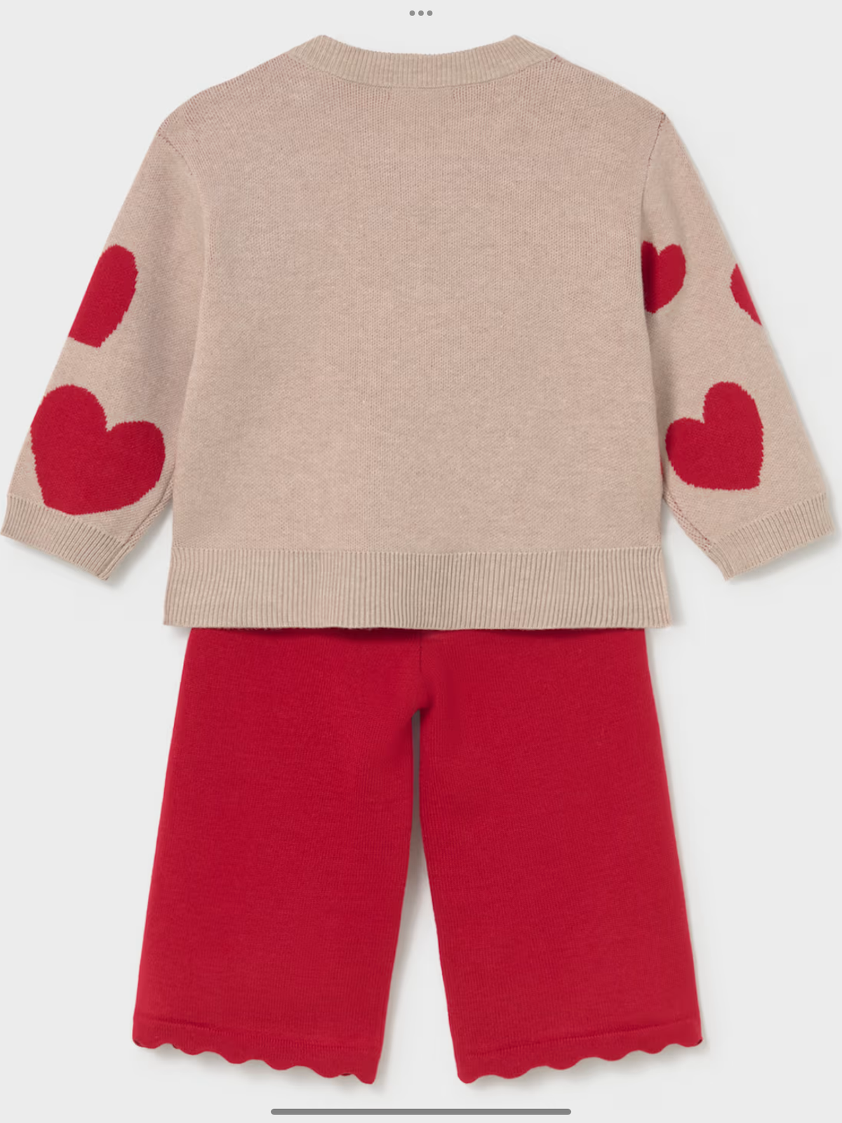 Avelorie Baby  heart trousers and jumper set 0826824