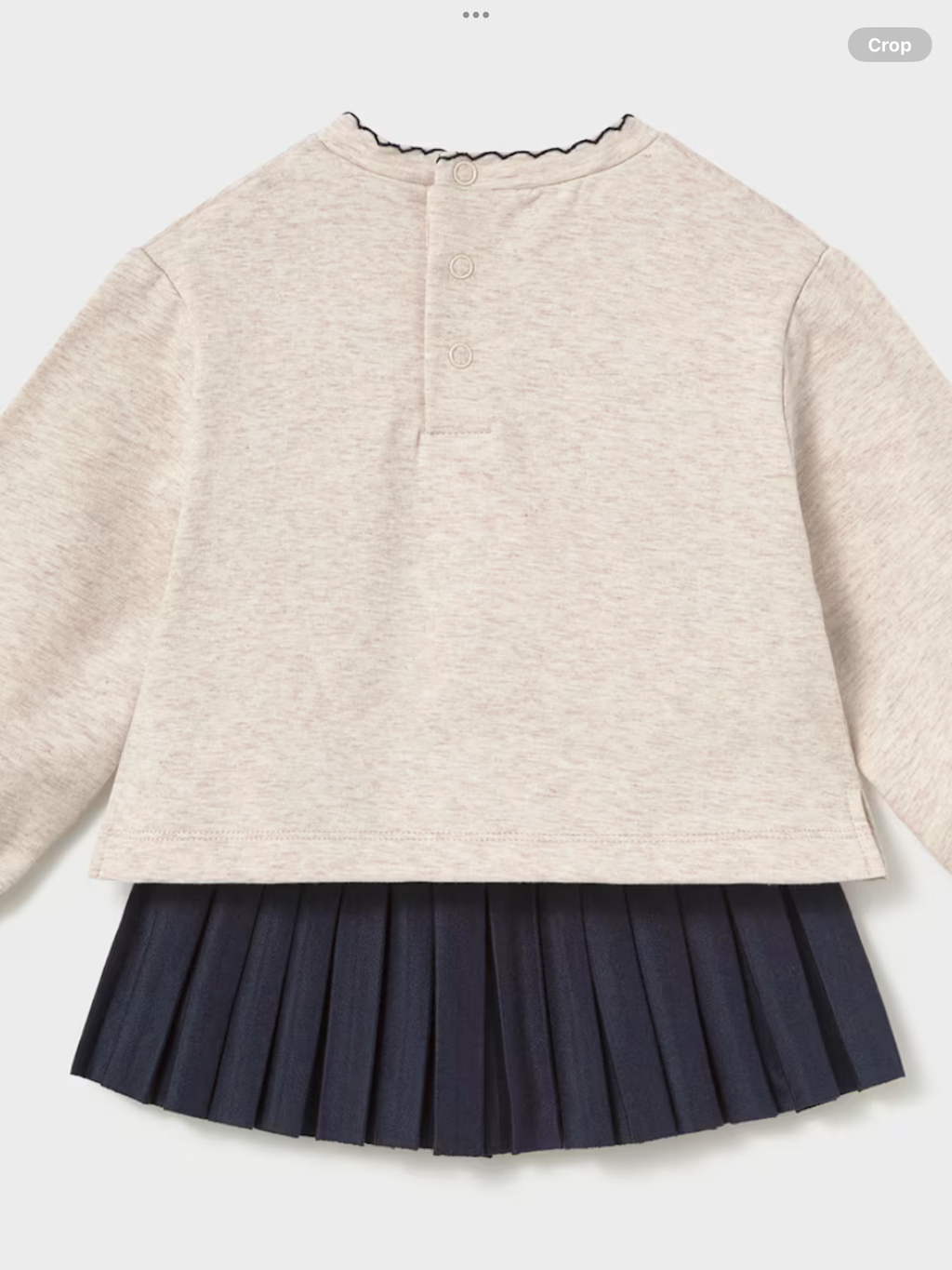 Avelorie Baby Heart Jumper and Pleated Skirt Set 0826826