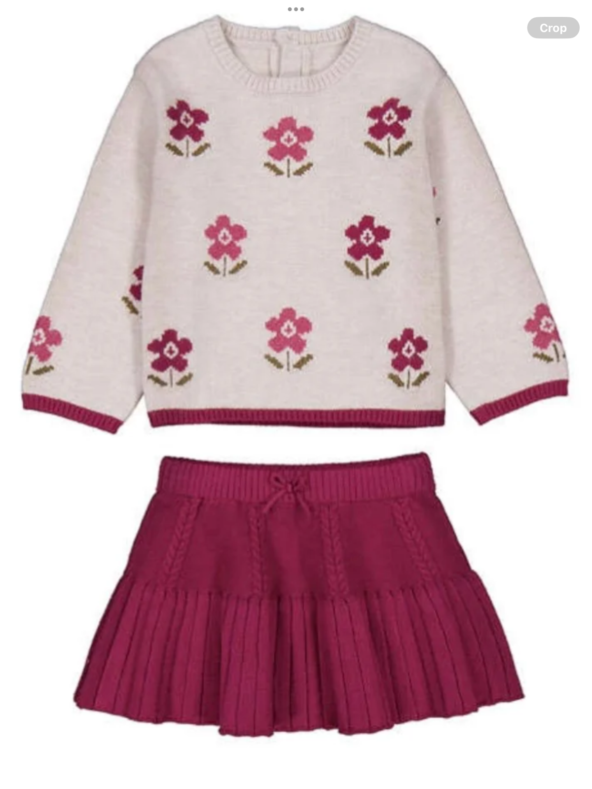 Avelorie Baby Intarsia Skirt and Jumper Set 0826827