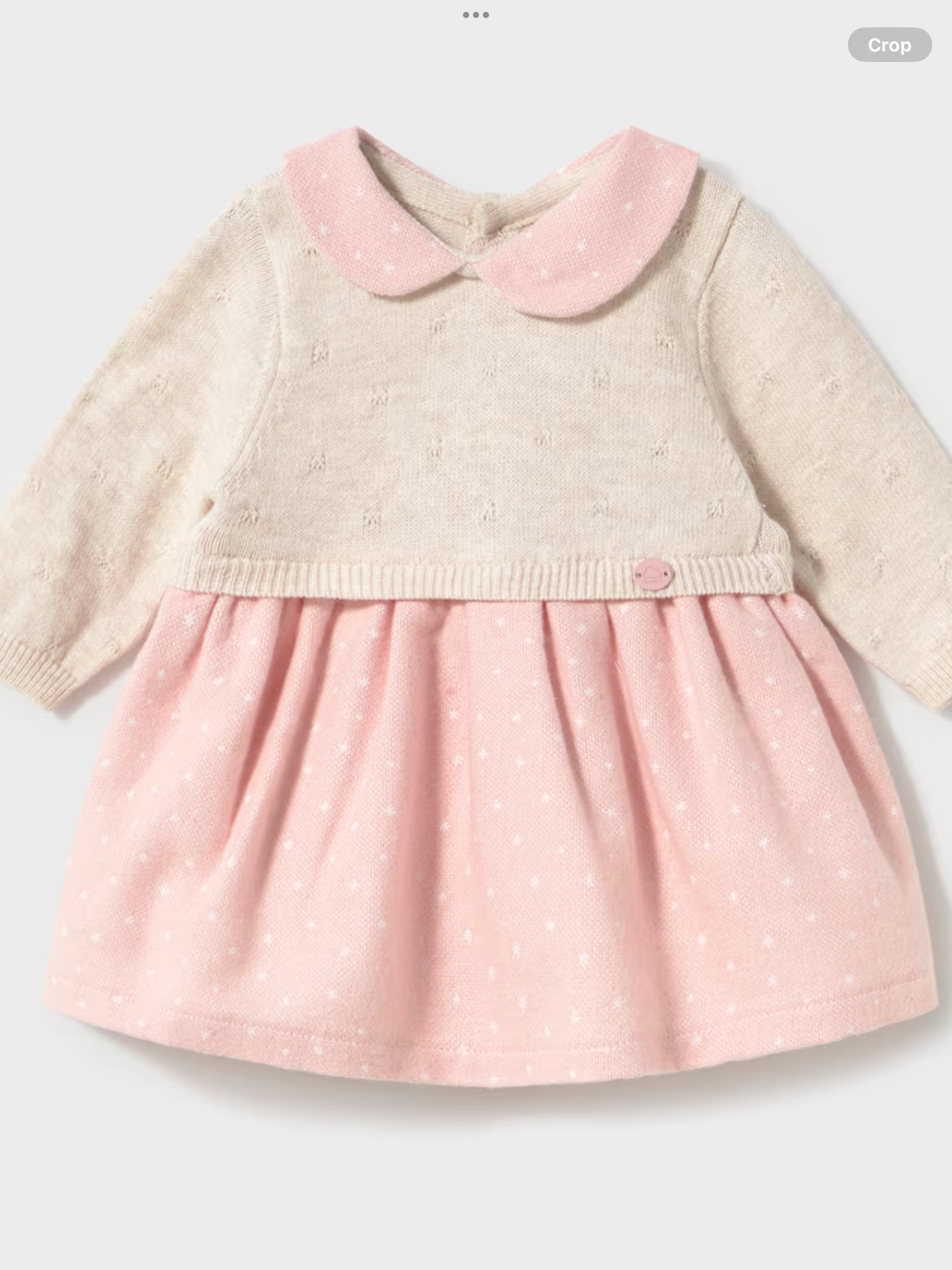 Avelorie Baby Newborn Tricot Combo Dress 0826833