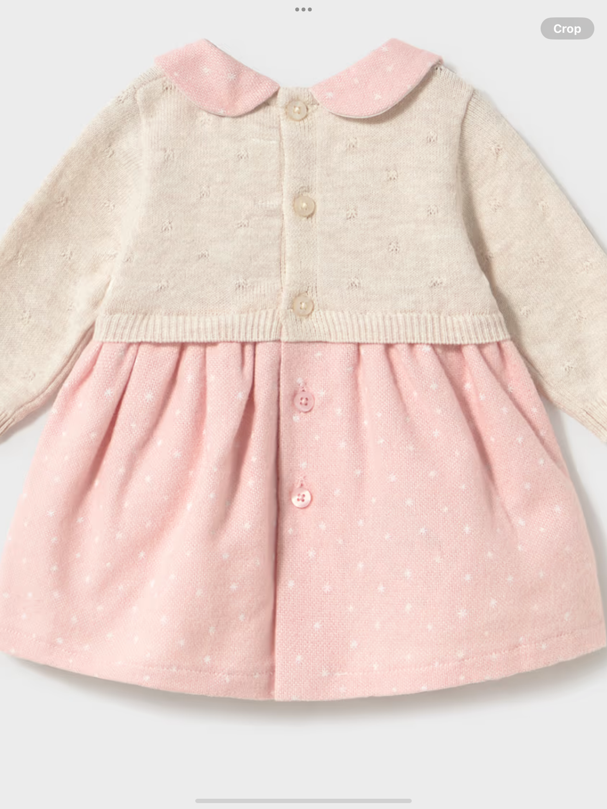 Avelorie Baby Newborn Tricot Combo Dress 0826833