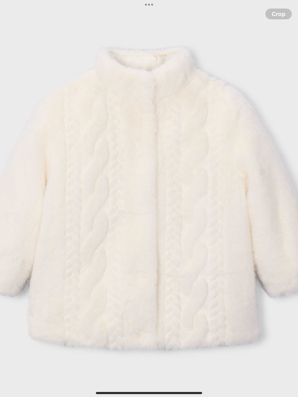 Avelorie Baby Girls' fur coat  0826836