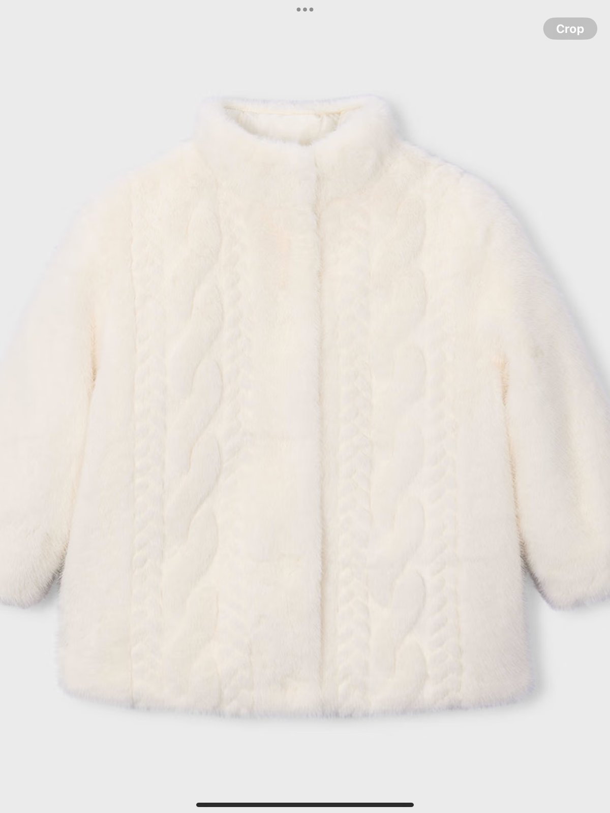 Avelorie Baby Girls' fur coat  0826836