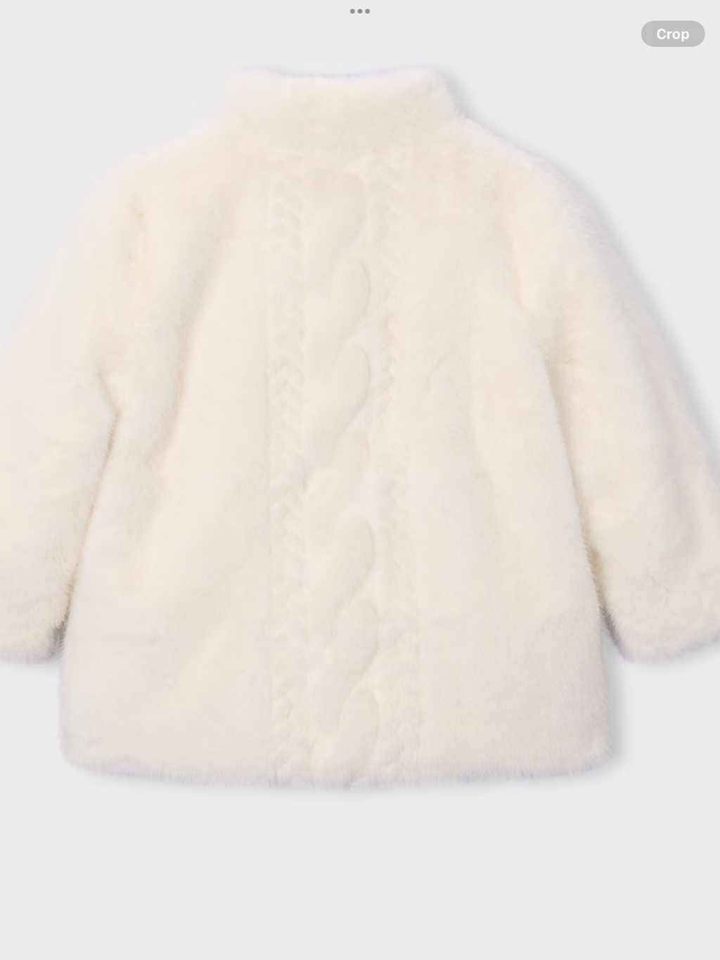Avelorie Baby Girls' fur coat  0826836