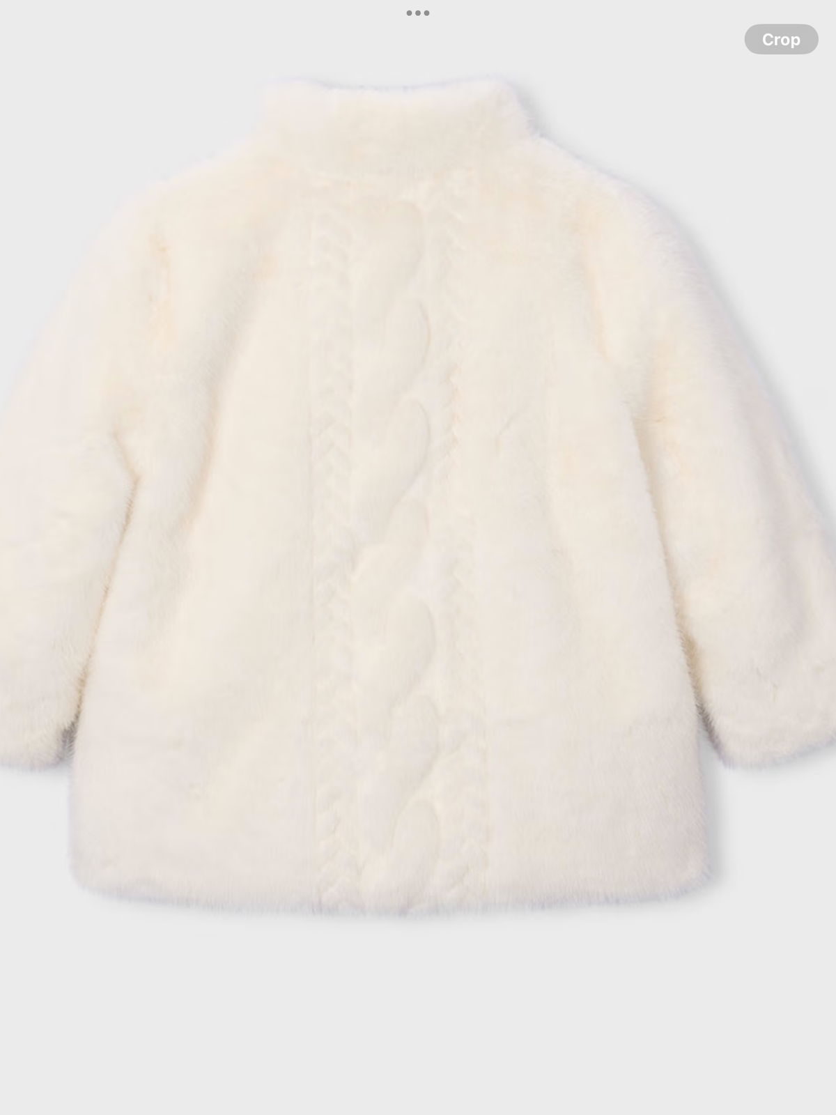 Avelorie Baby Girls' fur coat  0826836
