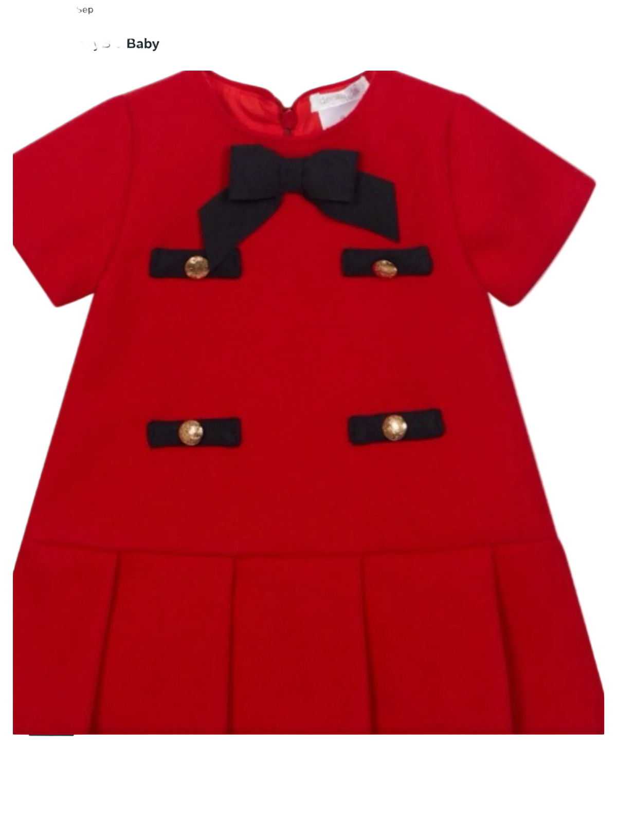 Avelorie Baby  red and navy dress 0926842