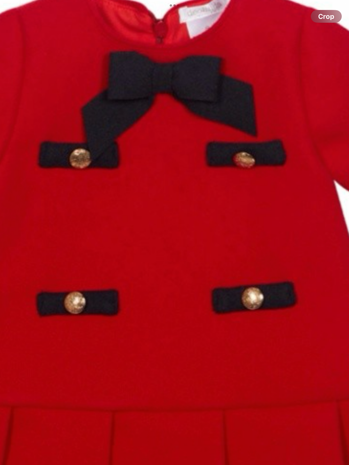 Avelorie Baby  red and navy dress 0926842
