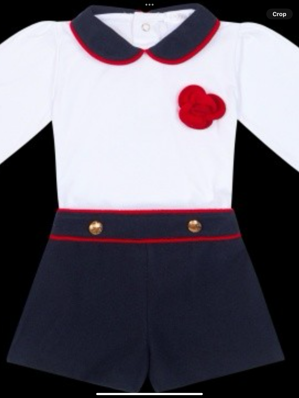 Avelorie Baby navy shorts set 0926843