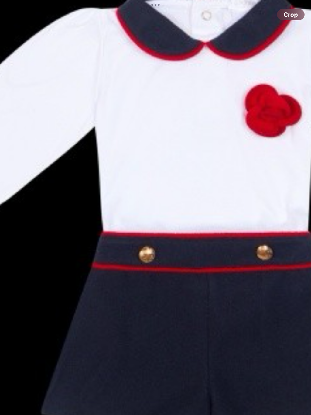 Avelorie Baby navy shorts set 0926843