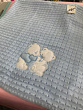 Babies blue blanket 0926858