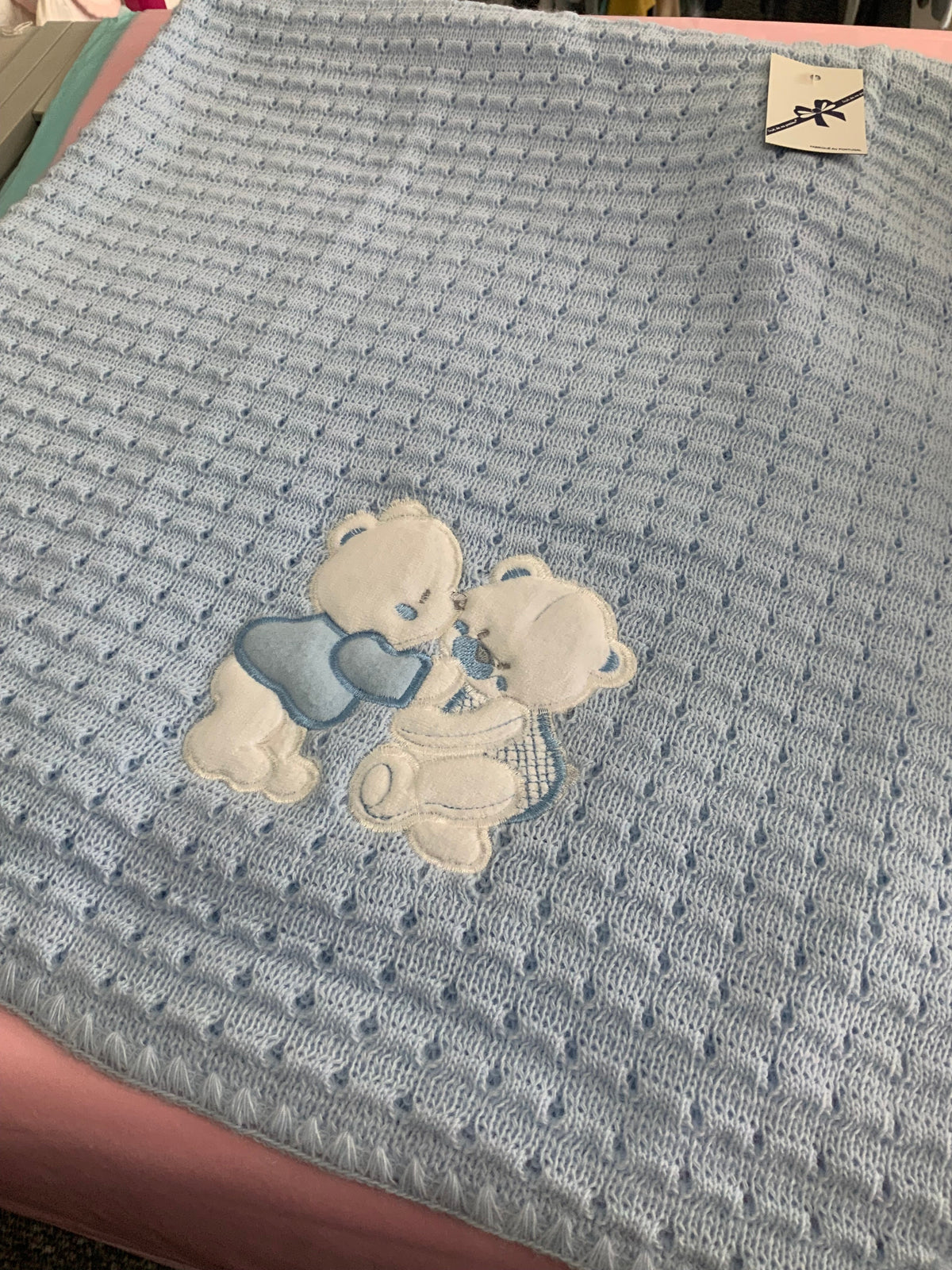 Babies blue blanket 0926858